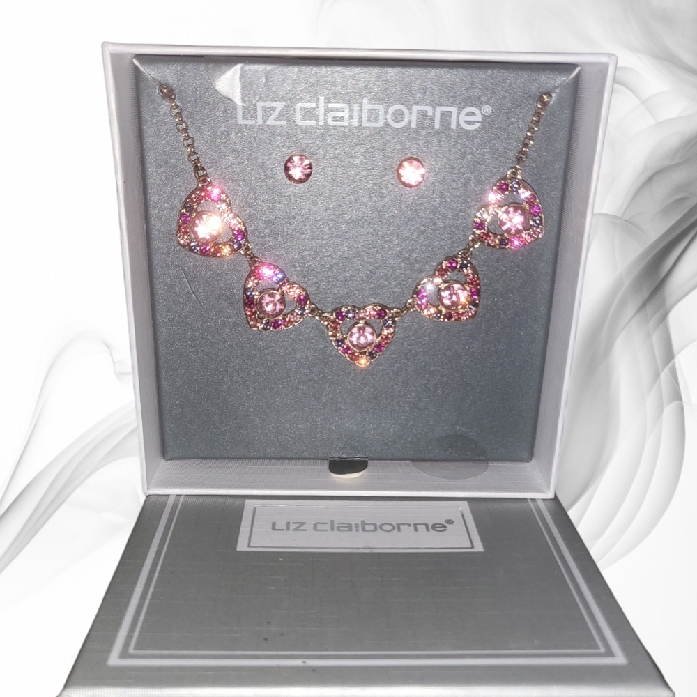 Liz Claiborne Necklace & Earrings